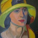 LADY WITH HAT - SOLD