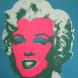 MARILYN MONROE PINK AND TURQUOISE