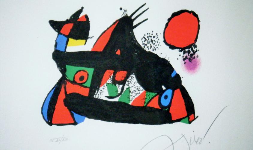 Joan Miro - Colour Lithograph - For Sale
